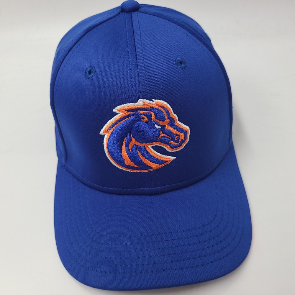 Boise State Broncos Hat Fitted (Seems M-L) Legacy Blue Orange NCAA University